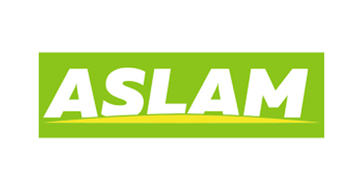Aslam Name Logo